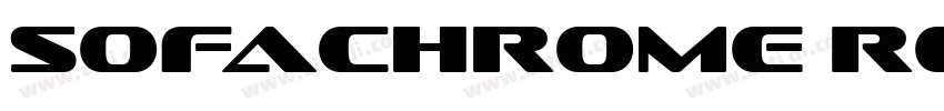 SOFACHROME RG字体转换